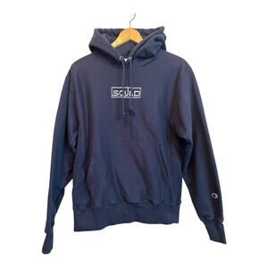 Champion Reverse Weave Mens Hoodie Sweatshirt Pullover Casual Grunge M Squad